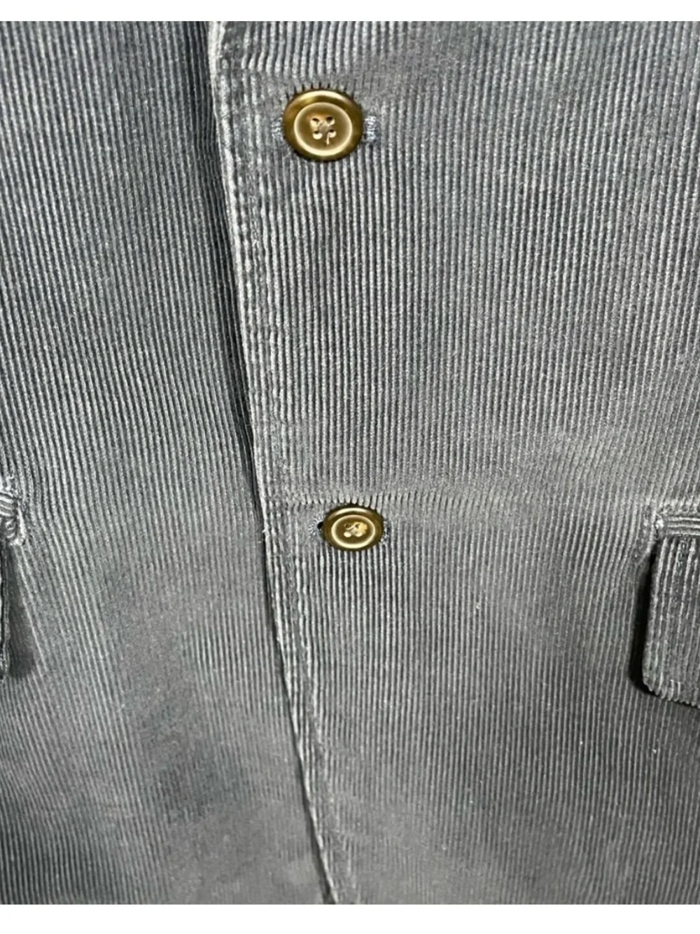 J. Crew Men's Navy Blue Corduroy Blazer Size Large